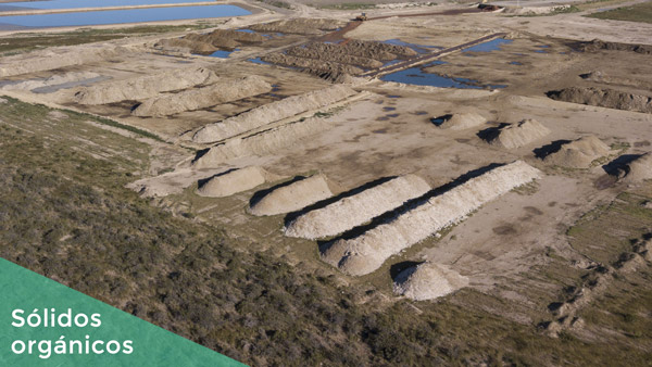 Módulos de tratamiento en suelo impermeabilizado